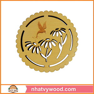 Wooden coaster NVH10