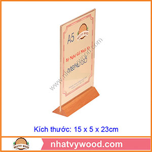 Restaurant menu holders A5-NV5103