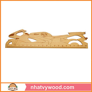 Motobike wooden ruler 200mm